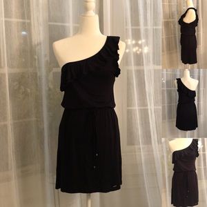 Buffalo David Bitton one shoulder raffles Dress, S